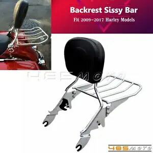 取り外し可能な乗客用シーシーバーバックレスト ハーレーツーリングロードキング FLHR 09-17用 Detachable Passenger Sissy Bar Backrest For Harley Touring Road King FLHR 09-17 【並行輸入品】 53,460円