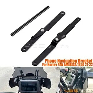 オートバイ GPS 電話スタンドホルダーブラケットハーレーパンアメリカ 1250 2021-2024 Motorcycle GPS Phone Stand Holder Brackets For Harley Pan America 1250 2021-2024 【並行輸入品】