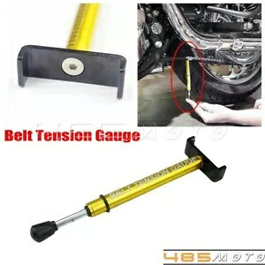 ベルトテンショナーゲージツール ハーレー、ヤマハ、ホンダオートバイバイクツール用 Belt Tensioner Gauge Tool for Harley Yamaha Honda Motorcycles Motorbikes Tools 【並行輸入品】
