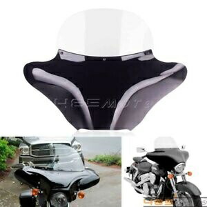 バットウィングフェアリング フロントガラス付き ハーレーソフテイル ファットボーイ FLSTF FLSTC クラシックに適合 Batwing Fairing w/ Windshield Fit For Harley Softail Fat Boy FLSTF FLSTC Classic 【並行輸入品】