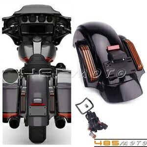 ハーレー ロードキング エレクトラ ストリート グライド 2014-2022 用リアフェンダーフェイシア LED ライト Rear Fender Fascia LED Light for Harley Road King Electra Street Glide 2014-2022 【並行輸入品】