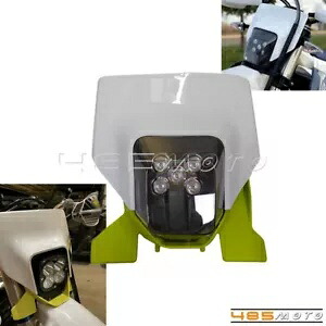 モトクロス LED ヘッドライトハスクバーナ FE250 FE350 FE450 FE501 TE FC FX 2016-2021 Motocross LED Headlight For Husqvarna FE250 FE350 FE450 FE501 TE FC FX 2016-2021 【並行輸入品】