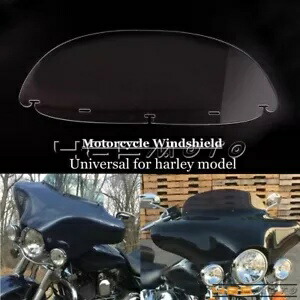 ハーレーツーリングロードキングエレクトラグライド用ユニバーサルフェアリングバットウィングフロントガラス Universal Fairing Batwing Windshield for Harley Touring Road King Electra Glide 【並行輸入品】