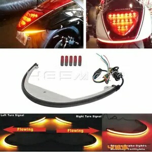 スズキブルバード M109R M90 06-Up LED シーケンシャル流れる LED テールブレーキライト For Suzuki Boulevard M109R M90 06-Up LED Sequential Flowing LED Tail Brake Light 【並行輸入品】
