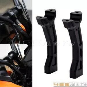 ペア 1インチ ハンドルバー 6.3インチ プルバック ライザーキット 2021-2024 ハーレー パン アメリカ 1250S 用 Pair 1\