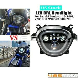 フロント LED ヘッドライトスズキブルバード M109R VZR1800 C90 M90 VZ1500 2006-2022 Front LED Headlight For Suzuki Boulevard M109R VZR1800 C90 M90 VZ1500 2006-2022 【並行輸入品】