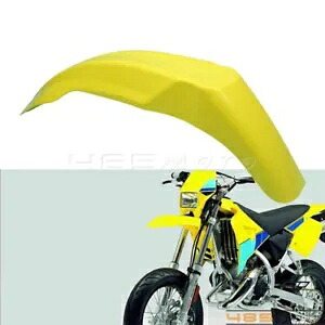 ダートバイクフロントフェンダーマッドガードスズキ RMZ250 RMZ450 DRZ400 RM250 マッドガード用 Dirt Bike Front Fender Mudguard for Suzuki RMZ250 RMZ450 DRZ400 RM250 Mud Guard 【並行輸入品】