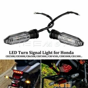 ホンダ CB300R CB500F CB500X CBR1000RR CBR600RR ミニ LED ターンシグナルインジケーター For Honda CB300R CB500F CB500X CBR1000RR CBR600RR Mini LED Turn Signal Indicator 【並行輸入品】