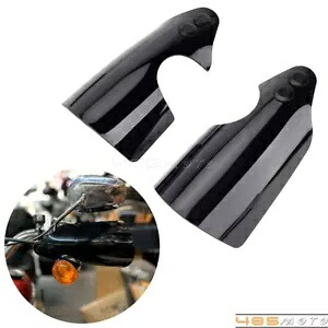 ハンドルバーハンドガードハーレーローライダー FXLRS スリム FLSL ファットボーイ FLFB FLSB FXBR Handlebar Handguards For Harley Low Rider FXLRS Slim FLSL Fatboy FLFB FLSB FXBR 【並行輸入品】
