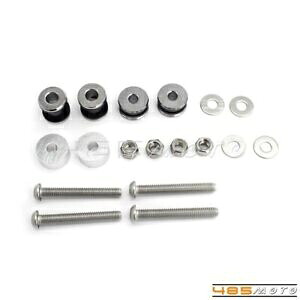 シーシーバー ドッキング ヘアウェア キット ハーレー ソフテイル ファットボーイ FLSTF FLSTN FXST 84-99用 Sissy Bar Docking Hareware Kit For Harley Softail Fat Boy FLSTF FLSTN FXST 84-99 【並行輸入品】