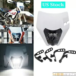 LED ヘッドライトフェアリングヘッドランプ EXC XCW 250 350 450 500 SMC-R 690 2017-2021 LED Headlight Fairing Headlamp For EXC XCW 250 350 450 500 SMC-R 690 2017-2021 【並行輸入品】