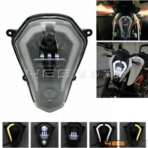 楽天市場】純正タイプ ヘッドライト KTM 用 DUKE 125 250 390 790 890