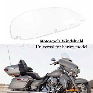 アウターバットウィングフェアリング 10 インチ クリアフロントガラス ハーレーツーリング FLHX ソフテイルスリム用 Outer Batwing Fairing 10'' Clear Windshield For Harley Touring FLHX Softail Slim 【並行輸入品】