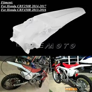 リアフェンダーマッドガードホワイトガードホンダ CRF250R 2014-2017 CRF450R 2013-2016 Rear Fender Mudguard White Guard For Honda CRF250R 2014-2017 CRF450R 2013-2016 【並行輸入品】