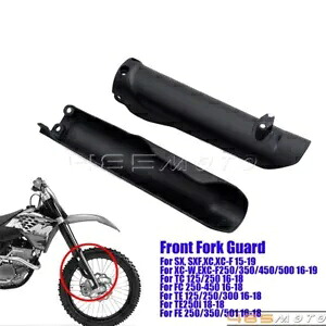 フロントフォークガードフェンダープロテクター KTM XCW EXC-F SX F XCF 250 350 450 500用 Front Fork Guard Fender Protector Fit For KTM XCW EXC-F SX F XCF 250 350 450 500 【並行輸入品】