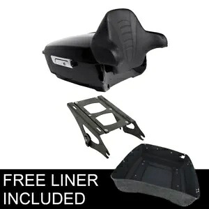 キングパック トランクパッドマウントラック ハーレーツアーパックロードキンググライド 2014-23用 King Pack Trunk Pad Mount Rack Fit For Harley Tour Pak Road King Glide 2014-23 【並行輸入品】｜カスタムパーツ WORLD倉庫