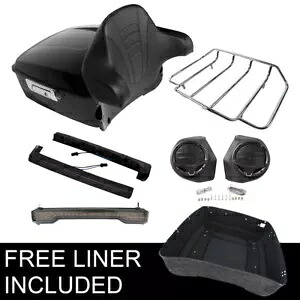 キングパック トランクパッドラック スピーカーライト ハーレーツアーパック ロードキング 14-23用 King Pack Trunk Pad Rack Speaker Light Fit For Harley Tour Pak Road King 14-23 【並行輸入品】|カスタムパーツ WORLD倉庫