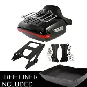 キングパック トランクパッドマウントライト ハーレーツアーパック ストリートロードグライド 14-23用 King Pack Trunk Pad Mount Light Fit For Harley Tour Pak Street Road Glide 14-23 【並行輸入品】