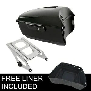 キングパック トランク クローム マウント ラック ハーレーダビッドソン ツーリング ツアーパック 14-23 に適合 King Pack Trunk Chrome Mount Rack Fit For Harley Davidson Touring Tour Pak 14-23 【並行輸入品】