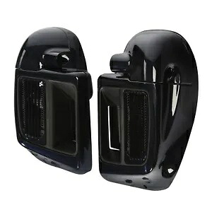 下部通気フェアリング ハーレーツーリングロードキンググライド 14-23 ミッドナイトブルーに適合 Lower Vented Fairing Fit For Harley Touring Road King Glide 14-23 Midnight Blue 【並行輸入品】