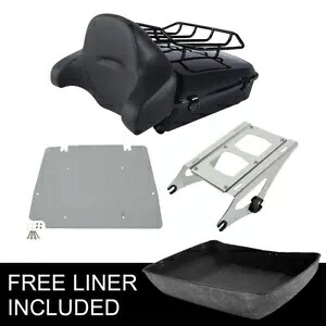 チョップドパック トランク ハーレーダビッドソン ツーリング ツアーパック ロードキング 2014-2023 に適合 Chopped Pack Trunk Fit For Harley Davidson Touring Tour Pak Road King 2014-2023 【並行輸入品】