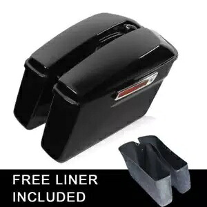 ハードサドルバッグ サドルバッグ ラッチ付き ハーレーツーリングロードグライド 2014-2023 に適合 Hard Saddlebags Saddle Bags w/ Latch Fit For Harley Touring Road Glide 2014-2023 【並行輸入品】｜カスタムパーツ WORLD倉庫