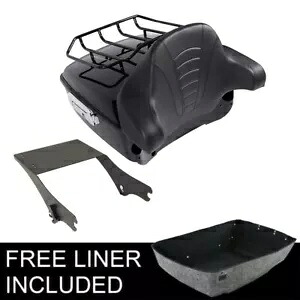 キングパック トランクパッド取り付けラック ハーレーツアーパック ストリートグライド 1997-2008用 King Pack Trunk Pad Mounting Rack Fit For Harley Tour Pak Street Glide 1997-2008 【並行輸入品】