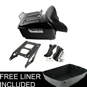 キングパック トランク バックレスト マウント ドッキング ハーレー ツアー パック ロード キング 14-23 に適合 King Pack Trunk Backrest Mount Docking Fit For Harley Tour Pak Road King 14-23 【並行輸入品】