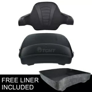 チョップドパック トランク バックレスト ハーレーダビッドソン ツアーパック ロードキング/グライド 14-22用 Chopped Pack Trunk Backrest For Harley Davidson Tour Pak Road King/Glide 14-22 【並行輸入品】
