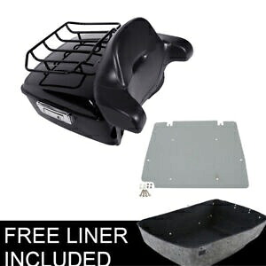 キングパック トランク ラック パッド プレート ハーレー ツアー パック ロード ストリート グライド 14-23 に適合 King Pack Trunk Rack Pad Plate Fit For Harley Tour Pak Road Street Glide 14-23 【並行輸入品】｜カスタムパーツ WORLD倉庫
