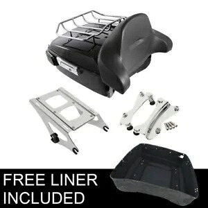 キングパック トランクパッド テールライトラックセット ハーレーツアーパック ロードキング 14-23用 King Pack Trunk Pad Tail Light Rack Set Fit For Harley Tour Pak Road King 14-23 【並行輸入品】｜カスタムパーツ WORLD倉庫