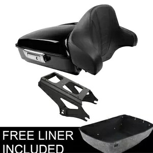 チョップドパック トランク パッド マウント ラック ハーレー ツアーパック ストリート ロード グライド 09-13 に適合 Chopped Pack Trunk Pad Mount Rack Fit For Harley TourPak Street Road Glide 09-13 【並行輸入品】｜カスタムパーツ WORLD倉庫