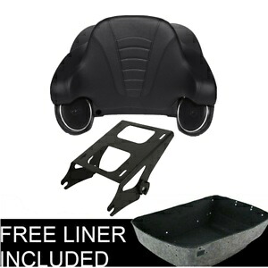 キングパック トランクパッドマウント スピーカー付き ハーレーツアーパック ロードグライド 14-23 に適合 King Pack Trunk Pad Mount w/ Speakers Fit For Harley Tour Pak Road Glide 14-23 【並行輸入品】