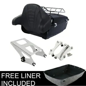 キングパック トランクパッド 2アップ マウント ドッキング ハーレー ツアーパック ロードキング 14-23用 King Pack Trunk Pad 2-up Mount Docking Fit For Harley Tour Pak Road King 14-23 【並行輸入品】