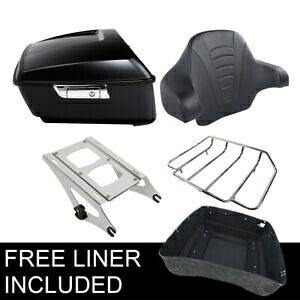 マットキングパック トランクパッド トップレールラック ハーレーツアーパックツーリング 14-23用 Matte King Pack Trunk Pad Top Rail Rack Fit For Harley Tour Pak Touring 14-23 【並行輸入品】