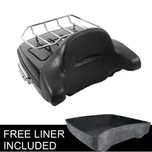 10.7インチ チョップトランクパッドマウントラック ハーレーツアーパックツーリング1997-2008に適合 10.7'' Chopped Trunk Pad Mount Rack Fit For Harley Tour-Pak Touring 1997-2008 【並行輸入品】