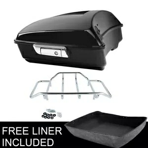 キングパック トランクトップラック ハーレー ツアーパック ストリート エレクトラグライド 2014-2023 に適合 King Pack Trunk Top Rack Fit For Harley Tour Pak Street Electra Glide 2014-2023 【並行輸入品】