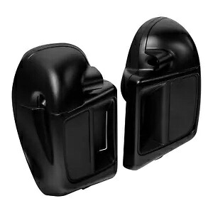 下部ベントレッグフェアリング ハーレーストリートロードグライド 2014 年以降 ブラックデニムに適合 Lower Vented Leg Fairing Fit For Harley Street Road Glide 2014-Up Black Denim 【並行輸入品】｜カスタムパーツ WORLD倉庫 59,895円