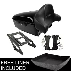キングパック トランクパッド 2 アップ マウント ドッキング ハーレー ツアー パック ロード グライド 14-23 に適合 King Pack Trunk Pad 2-Up Mount Docking Fit For Harley Tour Pak Road Glide 14-23 【並行輸入品】