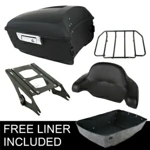 マットキングパック トランクパッド取り付けラック ハーレーツアーパックツーリング 2014-2023 に適合 Matt King Pack Trunk Pad Mounting Rack Fit For Harley Tour Pak Touring 2014-2023 【並行輸入品】