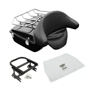 みじん切りパック トランク パッド マウント ラック プレート ハーレー ツアー パック ロード キング 97-08 に適合 Chopped Pack Trunk Pad Mount Rack Plate Fit For Harley Tour Pak Road King 97-08 【並行輸入品】｜カスタムパーツ WORLD倉庫