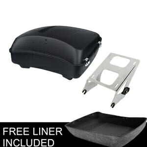 チョップドパック トランク マウント ラック ハーレー ツアー パック ロード ストリート グライド 14-23 に適合 Chopped Pack Trunk Mount Rack Fit For Harley Tour Pak Road Street Glide 14-23 【並行輸入品】|カスタムパーツ WORLD倉庫