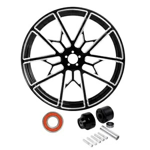 21 インチ x 3.5 インチ フロント ホイール リム & シングル ディスク ハブ ハーレー ツーリング ABS 08-2024 に適合 21''x3.5'' Front Wheel Rim & Single Disc Hub Fit For Harley Touring ABS 08-2024 【並行輸入品】
