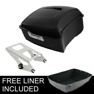 キングパック トランク ツーアップ マウント ラック ハーレー ツアー パック ロード キング グライド 14-23 に適合 King Pack Trunk Two Up Mount Rack Fit For Harley Tour Pak Road King Glide 14-23 【並行輸入品】|カスタムパーツ WORLD倉庫