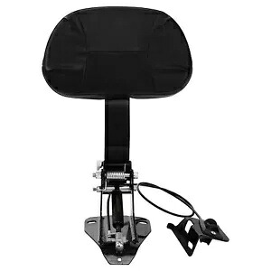 ブラック ドライバー ライダー バックレスト パッド キット ハーレー ツーリング ロード グライド キング 09-Up に適合 Black Driver Rider Backrest Pad Kit Fit For Harley Touring Road Glide King 09-Up 【並行輸入品】｜カスタムパーツ WORLD倉庫