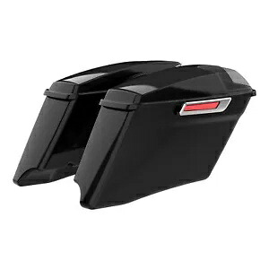 4インチ 拡張サドルバッグ+スピーカー蓋 ハーレーツーリング エレクトラ ストリート グライド 14-23用 4" Extended Saddlebag+Speaker Lids For Harley Touring Electra Street Glide 14-23 【並行輸入品】|カスタムパーツ WORLD倉庫