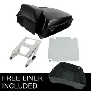 チョップドパック トランクパッドマウントプレート ハーレーツアーパック ロードキング 2009-2013用 Chopped Pack Trunk Pad Mount Plate Fit For Harley Tour Pak Road King 2009-2013 【並行輸入品】