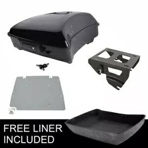 チョップドパック トランク ソロ ラック プレート ハーレー ツアーパック ツーリング 2014-2023 に適合 Chopped Pack Trunk Solo Rack Plate Fit For Harley Tour Pak Touring 2014-2023 【並行輸入品】|カスタムパーツ WORLD倉庫