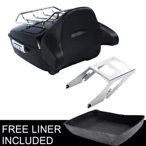 キングパック トランクパッド 荷物ラックマウント ハーレーツアーパックスポーツグライド18以降に適合 King Pack Trunk Pad Luggage Rack Mount Fit For Harley Tour Pak Sport Glide 18-up 【並行輸入品】