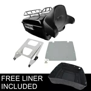 キングパック トランクマウントプレート ハーレー ツアーパック エレクトラ ストリート グライド 14-23 に適合 King Pack Trunk Mount Plate Fit For Harley Tour Pak Electra Street Glide 14-23 【並行輸入品】